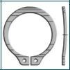 BSH Shaft Ring, Externally Bowed, Anially Assembled