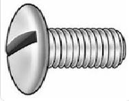 TRUSS HEAD, SLOTTED, MS, ZINC CR+3 (INCH)