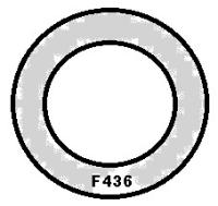 F436 STRUCTURAL FLAT WASHER, HDG (INCH)