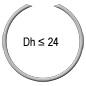 CFH Constant Section Snap Ring-METRIC, Flat Wire
