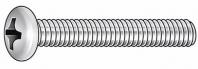 ROUND HEAD PHILLIPS, M/S-ZINC CR+3 (INCH)