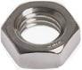 STAINLESS 18 8 HEX JAM NUT (INCH)