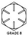 grade 8 hex cap screw