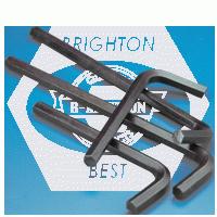 METRIC HEX KEYS 6150 CRV ALLOY, SHORT ARM, BLACK (IMPORT)