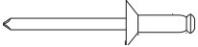 countersunk blind rivet