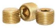 PIPE PLUGS, BRASS 3/4 TAPER, PLAIN (USA) (INCH)