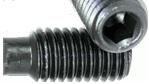 METRIC DOG POINT SOCKET SET SCREWS, 45H ISO 4028 / DIN 915, THERMAL BLACK OXIDE, ALLOY