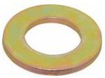 METRIC DIN 125A FLAT WASHER 140HV ZINC YELLOW
