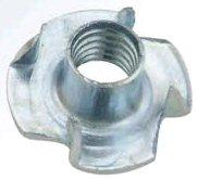 3 & 4 PRONG TEE NUT, ZINC CR+3 (INCH)
