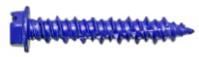 CONCRETE SCREW, BLUE FINISH, LOW CARBON (INCH)