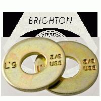 USS L9 TENSION FLAT WASHERS PATTERN ZINC & YELLOW CR+3 (USA) (INCH)